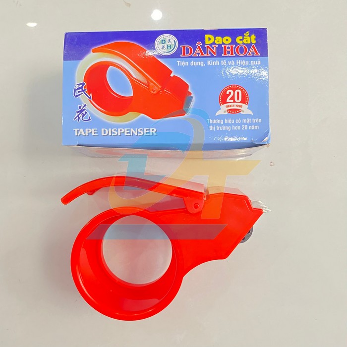 Dao cắt băng keo cầm tay nhựa Dân Hoa 5P  DanHoa | Giá rẻ nhất - Công Ty TNHH Thương Mại Dịch Vụ Đạt Tâm
