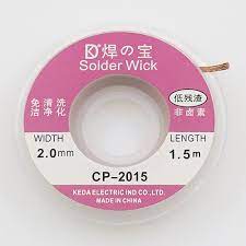 Dây Hút Chì Solder Remover Wick Wire 1.5mx2.0mm HS000387 China | Giá rẻ nhất - Công Ty TNHH Thương Mại Dịch Vụ Đạt Tâm