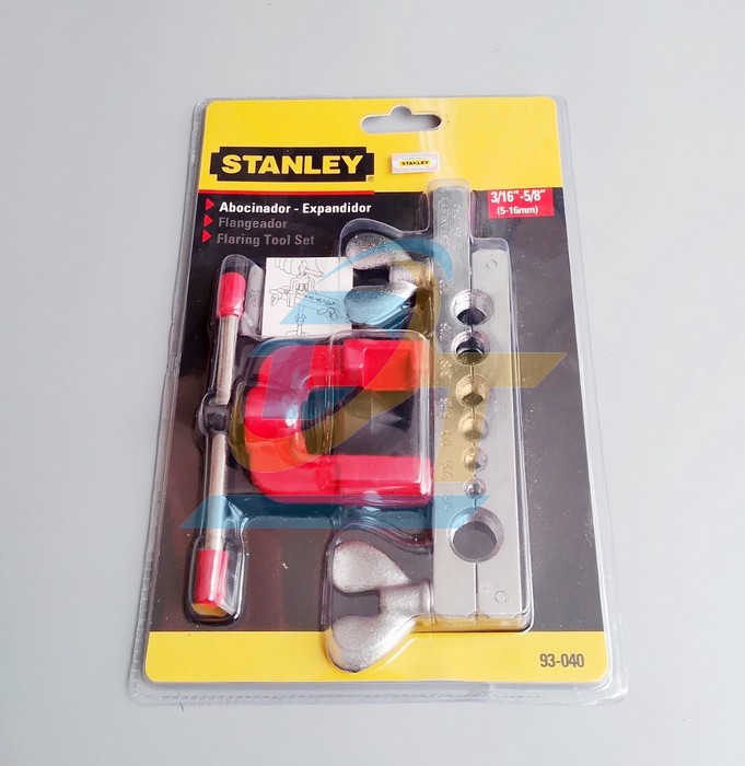 Bộ lã ống đồng 3/16-5/8" Stanley 93-040 93-040 Stanley | Giá rẻ nhất - Công Ty TNHH Thương Mại Dịch Vụ Đạt Tâm