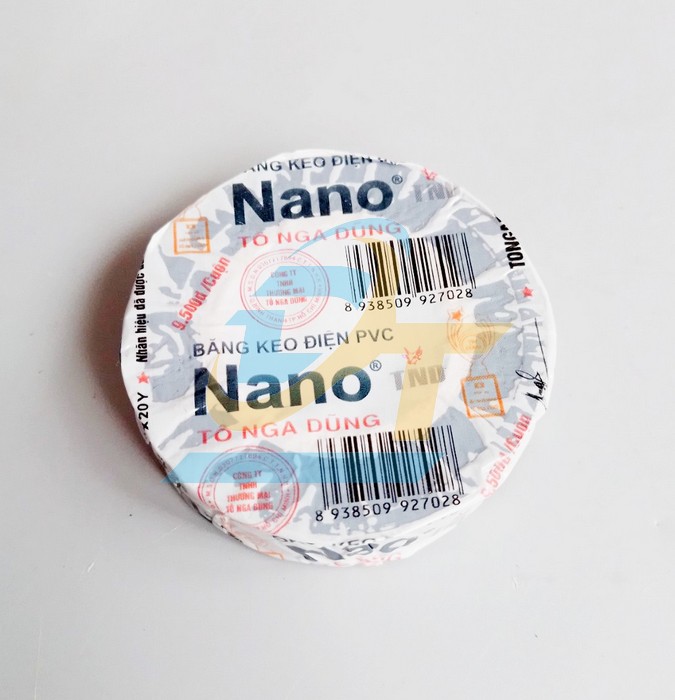 Băng keo điện Nano 20Y Tô Nga Dũng (Màu đen)