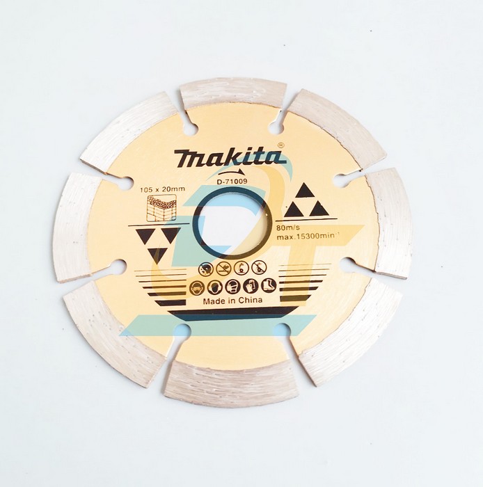Lưỡi cắt bê tông 105x20mm Makita D-71009  Makita | Giá rẻ nhất - Công Ty TNHH Thương Mại Dịch Vụ Đạt Tâm