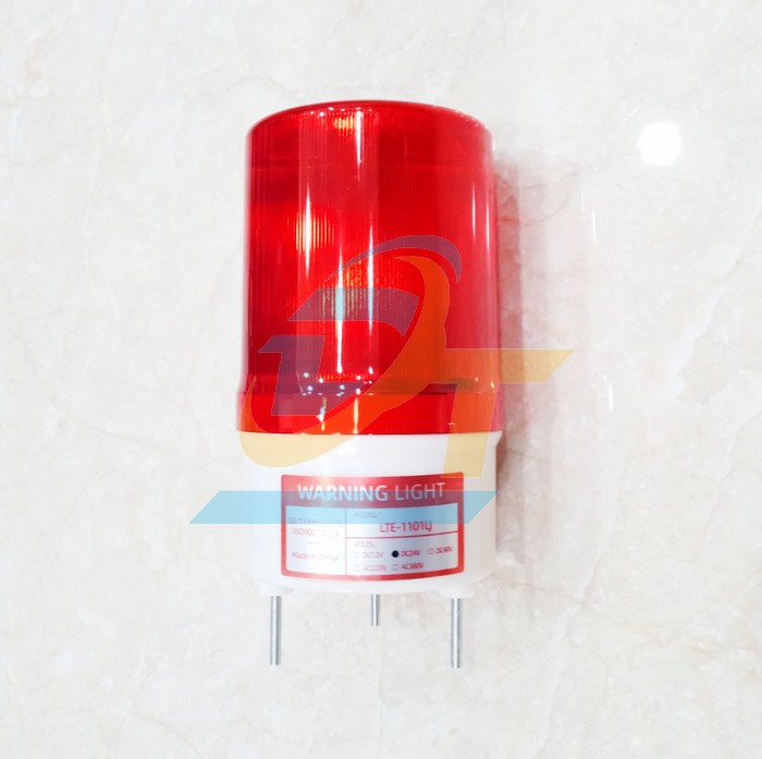Đèn xoay Led 24VDC có còi hụ LTE-1101LJ (Màu đỏ)  China | Giá rẻ nhất - Công Ty TNHH Thương Mại Dịch Vụ Đạt Tâm