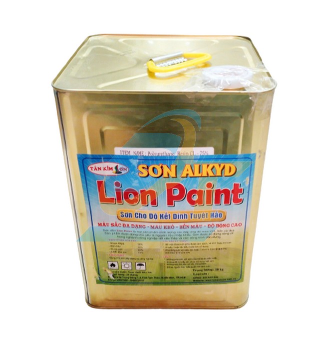 Sơn dầu màu đen mờ Lion Paint 20kg  VietNam | Giá rẻ nhất - Công Ty TNHH Thương Mại Dịch Vụ Đạt Tâm