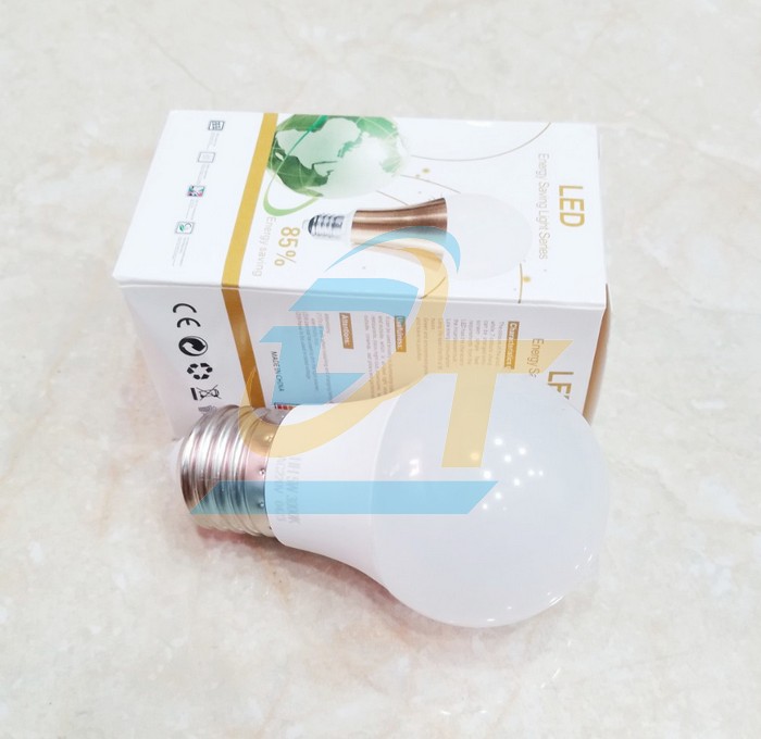Bóng đèn led bulb tròn 5W E27 2700-3000K  China | Giá rẻ nhất - Công Ty TNHH Thương Mại Dịch Vụ Đạt Tâm