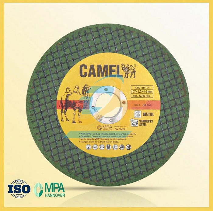 Đá cắt sắt Camel 115x1.2x22.23  Camel | Giá rẻ nhất - Công Ty TNHH Thương Mại Dịch Vụ Đạt Tâm