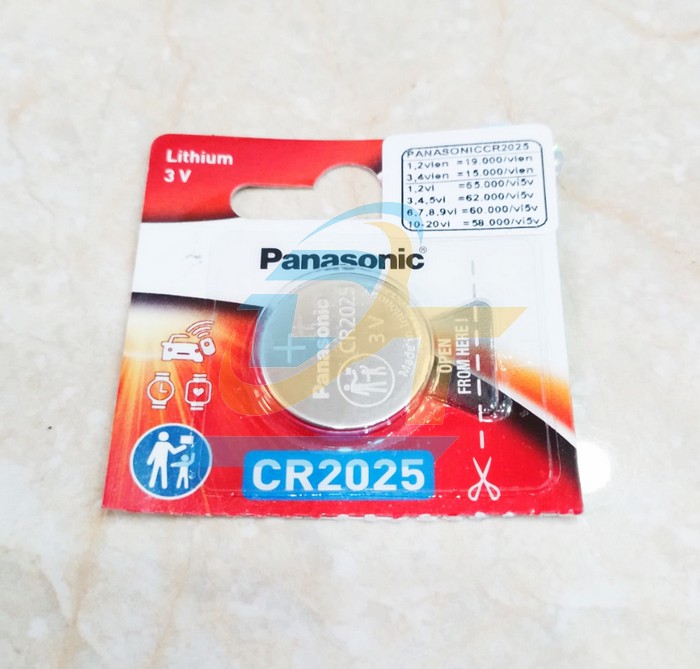 Pin cúc áo Lithium 3V Panasonic CR2025
