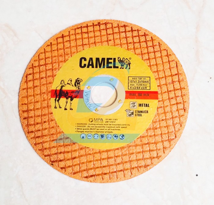 Đá cắt sắt Camel 107x1.2x16  Camel | Giá rẻ nhất - Công Ty TNHH Thương Mại Dịch Vụ Đạt Tâm