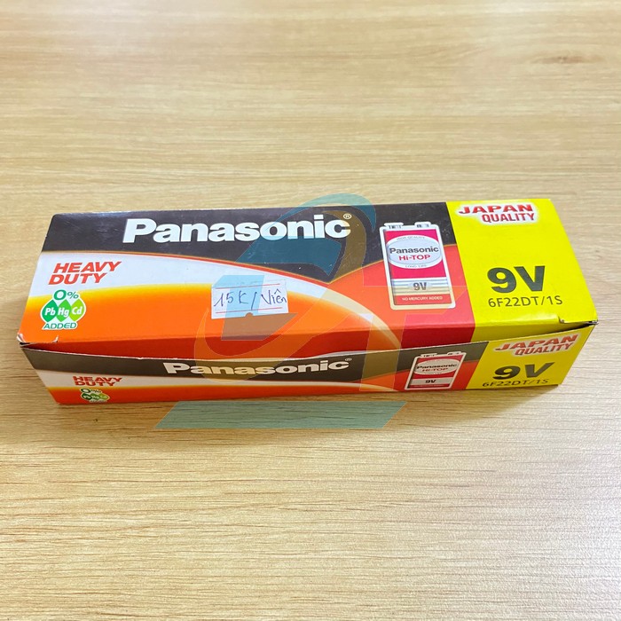 Pin 9V Panasonic 6F22DT/1S 6F22DT/1S Panasonic | Giá rẻ nhất - Công Ty TNHH Thương Mại Dịch Vụ Đạt Tâm