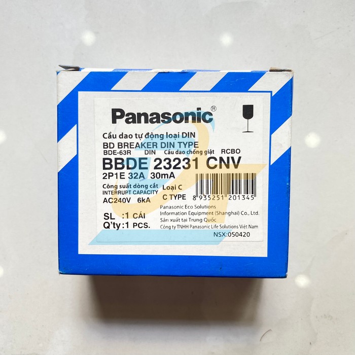 Cầu dao chống giật RCBO 2P 32A Panasonic BBDE23231CNV BBDE23231CNV Panasonic | Giá rẻ nhất - Công Ty TNHH Thương Mại Dịch Vụ Đạt Tâm