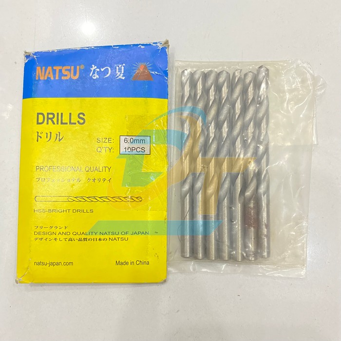 Mũi khoan sắt 6mm Nastu  Natsu | Giá rẻ nhất - Công Ty TNHH Thương Mại Dịch Vụ Đạt Tâm