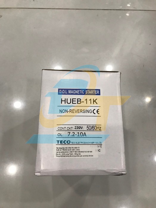 Khởi động từ hộp 11A Teco HUEB-11 HUEB-11 Teco | Giá rẻ nhất - Công Ty TNHH Thương Mại Dịch Vụ Đạt Tâm