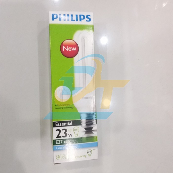Bóng đèn Compact Philips Essential 3U 23W  Philips | Giá rẻ nhất - Công Ty TNHH Thương Mại Dịch Vụ Đạt Tâm