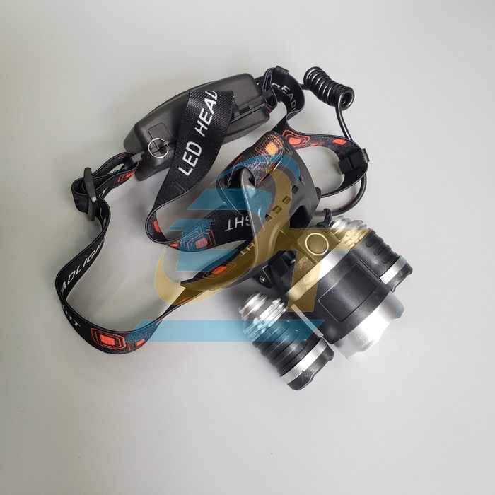 Đèn pin đội đầu Headlight 3 bóng LED XML Cree T6  HEADLIGHT | Giá rẻ nhất - Công Ty TNHH Thương Mại Dịch Vụ Đạt Tâm
