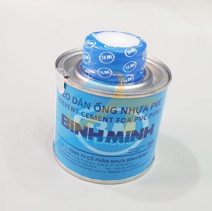 Keo dán ống PVC Bình Minh 200g  NhuaBinhMinh | Giá rẻ nhất - Công Ty TNHH Thương Mại Dịch Vụ Đạt Tâm