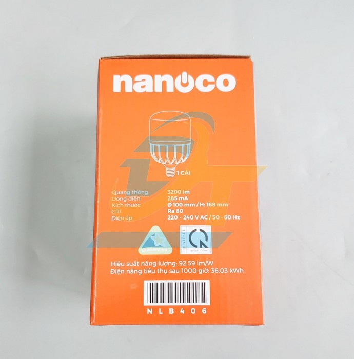 Bóng đèn Led bulb trụ 40W 6500K Nanoco NLB406 NLB406 6500K Nanoco | Giá rẻ nhất - Công Ty TNHH Thương Mại Dịch Vụ Đạt Tâm