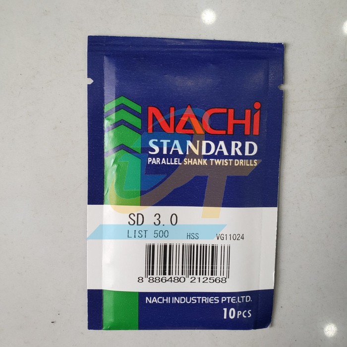 Mũi khoan sắt List 500 Nachi 3mm  Nachi | Giá rẻ nhất - Công Ty TNHH Thương Mại Dịch Vụ Đạt Tâm