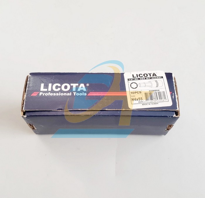 Đầu tuýp 1/2" bít lục giác 4mm Licota H4H004  Licota | Giá rẻ nhất - Công Ty TNHH Thương Mại Dịch Vụ Đạt Tâm