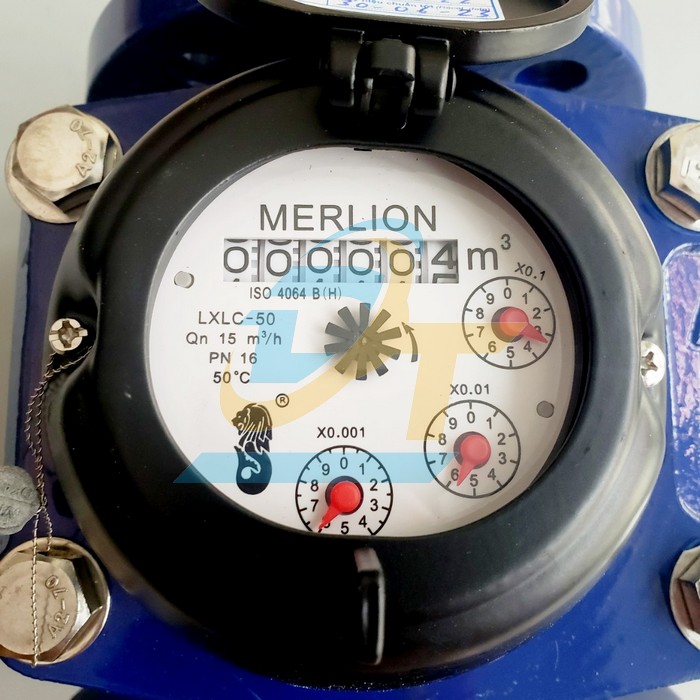 Đồng hồ đo nước sạch Merlion LXLC-50 phi 60 (Có kiểm định)  MERLION | Giá rẻ nhất - Công Ty TNHH Thương Mại Dịch Vụ Đạt Tâm