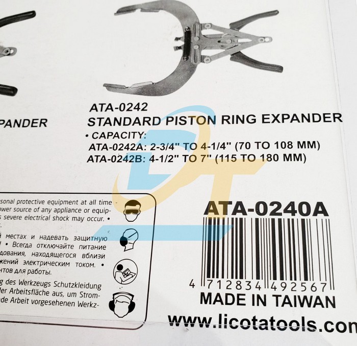 Kìm vô bạc piston 80-120mm Licota ATA-0240A ATA-0240A Licota | Giá rẻ nhất - Công Ty TNHH Thương Mại Dịch Vụ Đạt Tâm