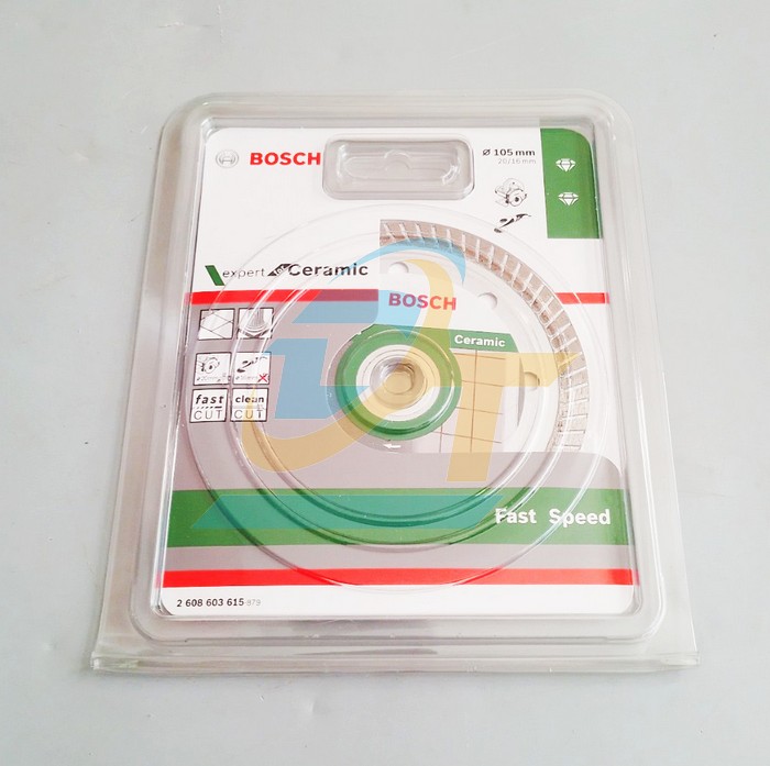 Đĩa cắt kim cương Turbo 105x20/16mm Ceramic Bosch 2608603615 2608603615 Bosch | Giá rẻ nhất - Công Ty TNHH Thương Mại Dịch Vụ Đạt Tâm