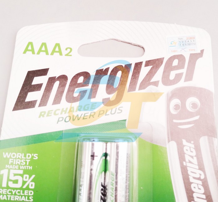 Pin sạc AAA 1.2V 700mAh Ni-MH Energizer NH12RP2  ENERGIZER | Giá rẻ nhất - Công Ty TNHH Thương Mại Dịch Vụ Đạt Tâm