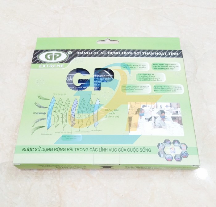 Khẩu trang than hoạt tính GP Extreme (Qua gáy)  GP-EXTREME | Giá rẻ nhất - Công Ty TNHH Thương Mại Dịch Vụ Đạt Tâm