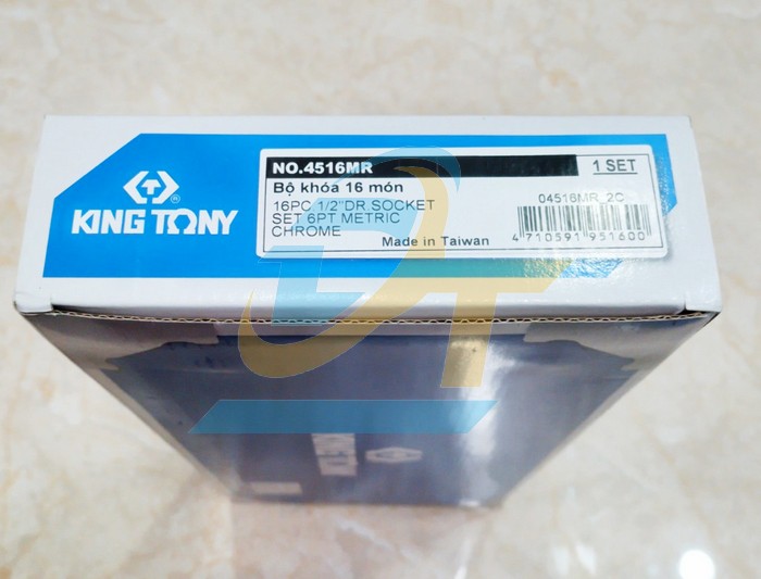 Bộ tuýp 1/2" 16 chi tiết 8-24mm Kingtony 4516MR  KingTony | Giá rẻ nhất - Công Ty TNHH Thương Mại Dịch Vụ Đạt Tâm