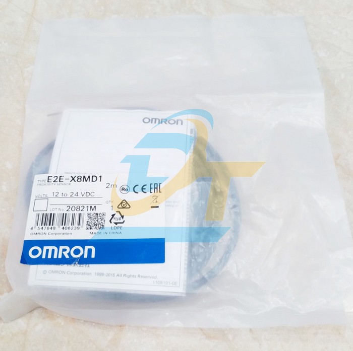 Cảm biến tiệm cận Omron E2E-X8MD1 2M  Omron | Giá rẻ nhất - Công Ty TNHH Thương Mại Dịch Vụ Đạt Tâm
