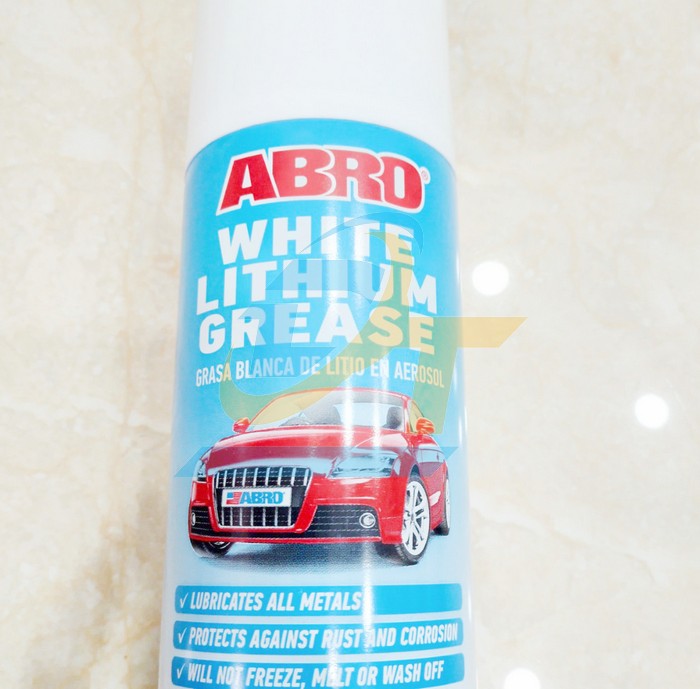 Chai xịt mỡ bò nước Abro White Lithium Grease 284g  ABRO | Giá rẻ nhất - Công Ty TNHH Thương Mại Dịch Vụ Đạt Tâm