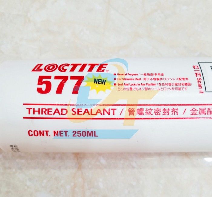 Keo làm kín ren Loctite 577 250ml  Loctite | Giá rẻ nhất - Công Ty TNHH Thương Mại Dịch Vụ Đạt Tâm