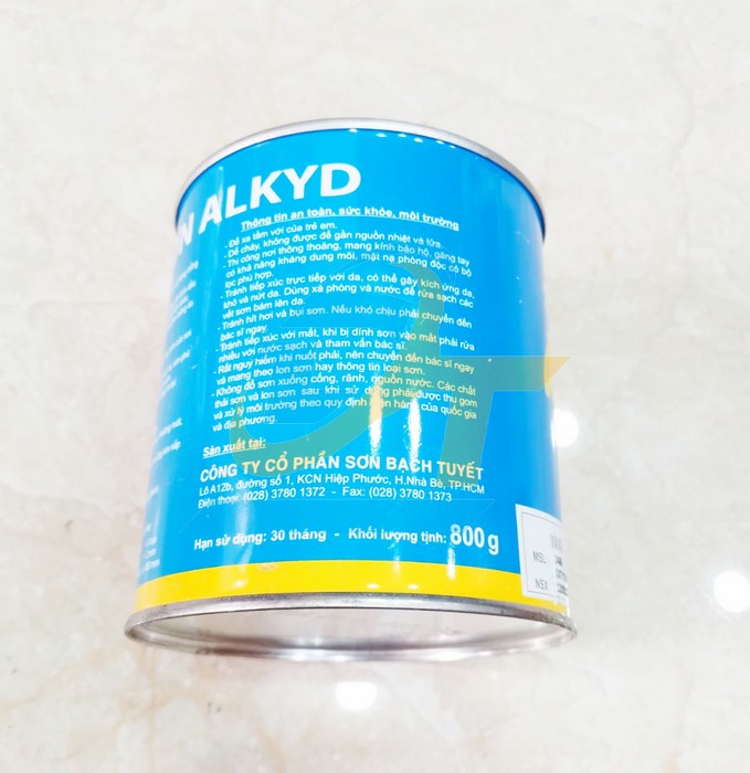 Sơn Alkyd (bóng) Bạch Tuyết 0.8kg - Màu vàng 542  BachTuyet | Giá rẻ nhất - Công Ty TNHH Thương Mại Dịch Vụ Đạt Tâm