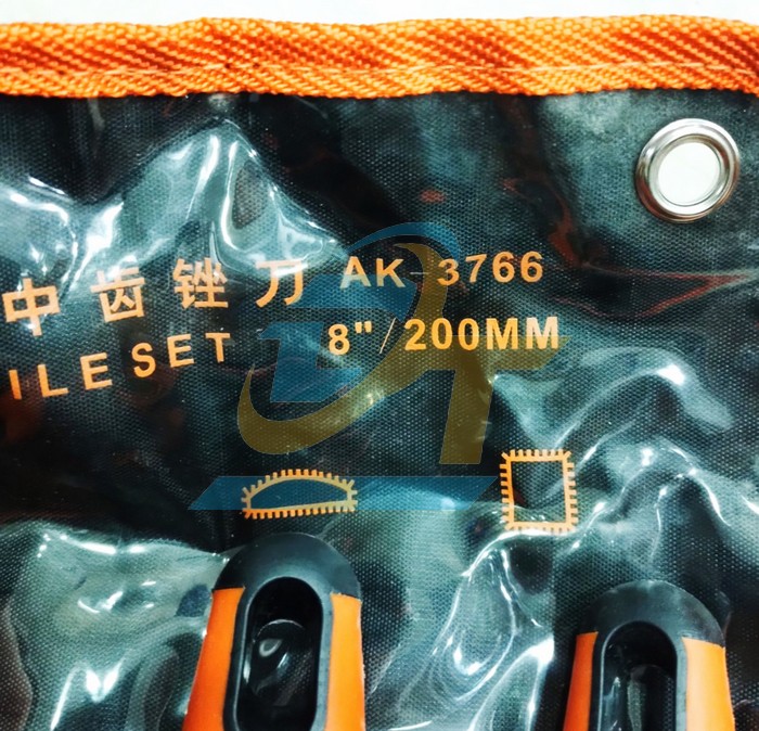 Bộ giũa sắt 5 chi tiết 8"/200mm Asaki AK-3766  Asaki | Giá rẻ nhất - Công Ty TNHH Thương Mại Dịch Vụ Đạt Tâm