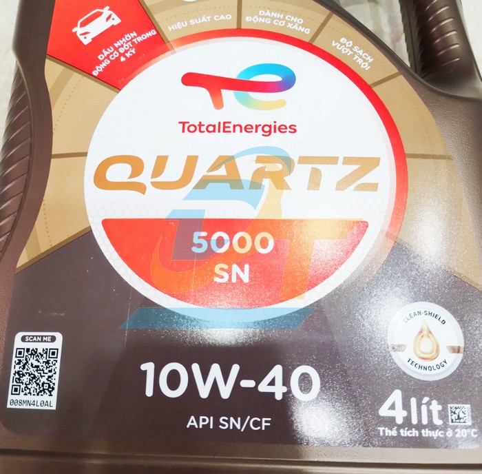 Dầu nhớt động cơ Total Quartz 5000 SN 10W-40 (4L)  TotalEnergies | Giá rẻ nhất - Công Ty TNHH Thương Mại Dịch Vụ Đạt Tâm