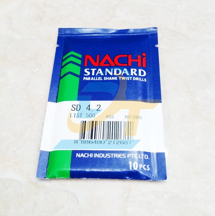 Mũi khoan sắt List 500 Nachi 4.2mm  Nachi | Giá rẻ nhất - Công Ty TNHH Thương Mại Dịch Vụ Đạt Tâm