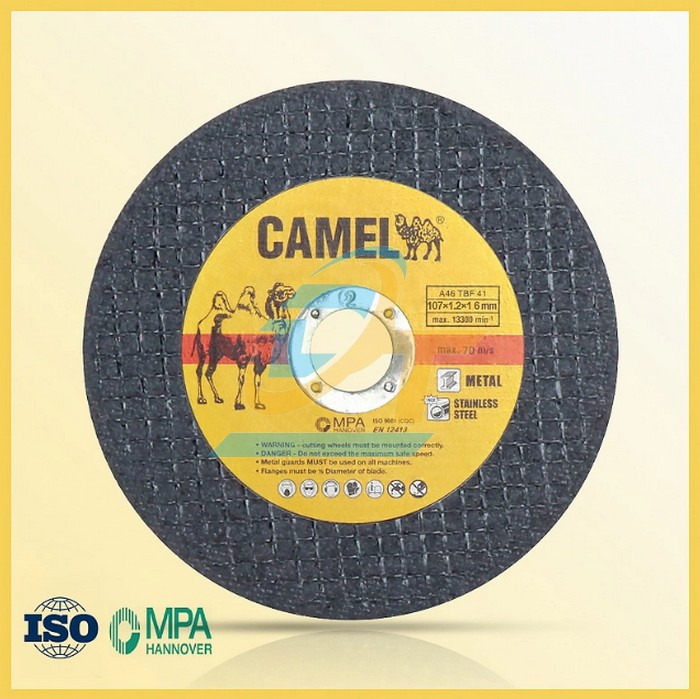 Đá cắt sắt Camel 115x1.0x22.23  Camel | Giá rẻ nhất - Công Ty TNHH Thương Mại Dịch Vụ Đạt Tâm