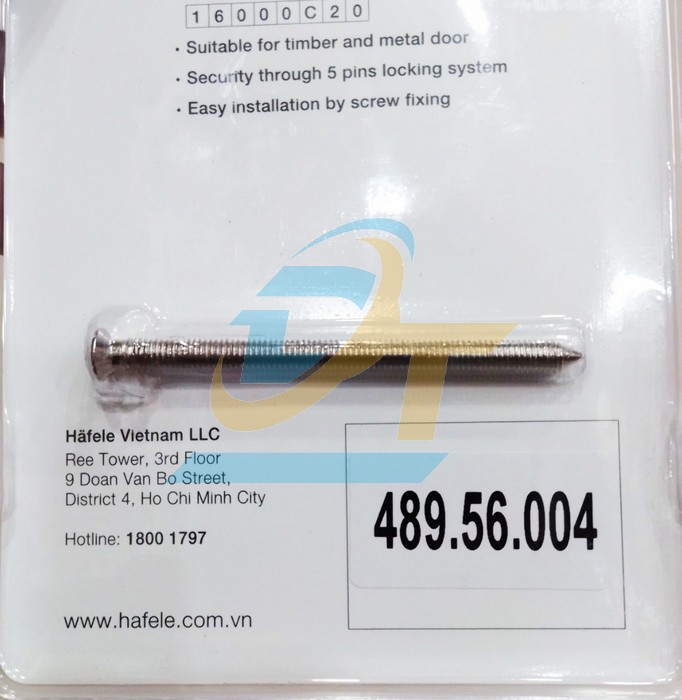 Ruột khóa 1 đầu chìa, 1 đầu vặn 71mm Hafele 489.56.004  HAFELE | Giá rẻ nhất - Công Ty TNHH Thương Mại Dịch Vụ Đạt Tâm