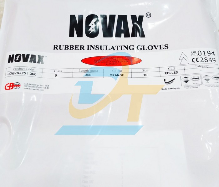 Găng tay cách điện hạ thế 1000V Novax Class 0  NOVAX | Giá rẻ nhất - Công Ty TNHH Thương Mại Dịch Vụ Đạt Tâm