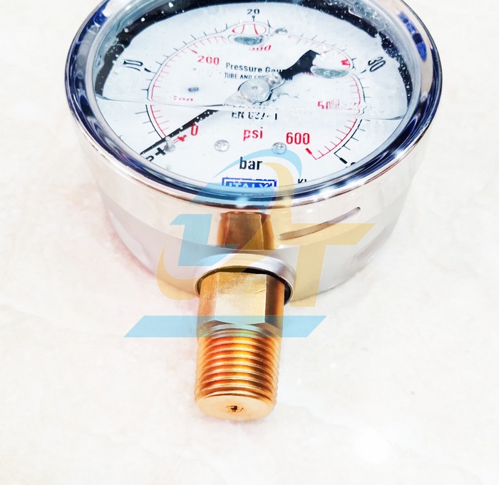 Đồng hồ đo áp suất 63mm 0-40bar Italy (Chân đứng)  Italy | Giá rẻ nhất - Công Ty TNHH Thương Mại Dịch Vụ Đạt Tâm