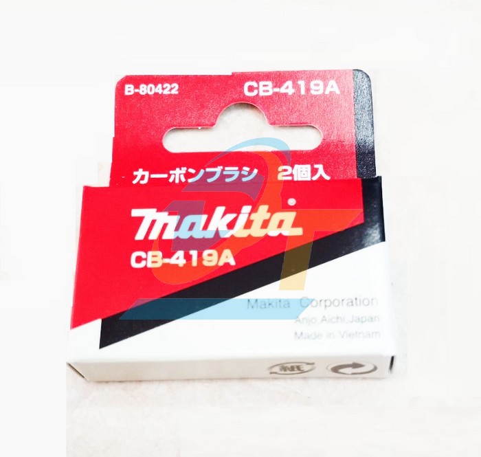 Bộ 2 chổi than CB-419A Makita B-80422  Makita | Giá rẻ nhất - Công Ty TNHH Thương Mại Dịch Vụ Đạt Tâm