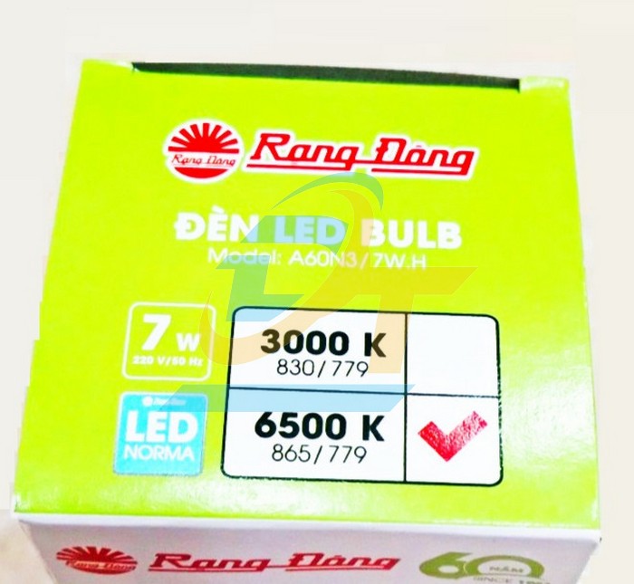 Bóng đèn LED Bulb 7W 6500K Rạng Đông A60N3/7W A60N3/7W RangDong | Giá rẻ nhất - Công Ty TNHH Thương Mại Dịch Vụ Đạt Tâm