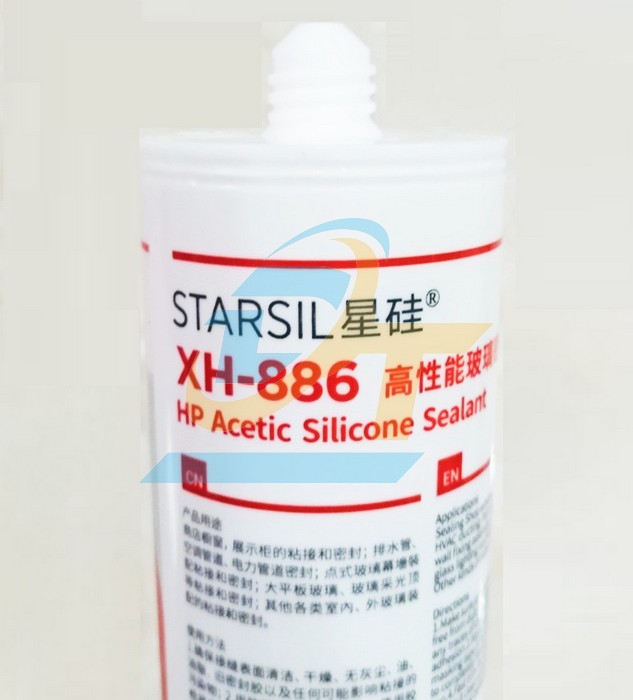 Keo Silicone Acetic Elkem XH-886 300ml  ELKEM | Giá rẻ nhất - Công Ty TNHH Thương Mại Dịch Vụ Đạt Tâm