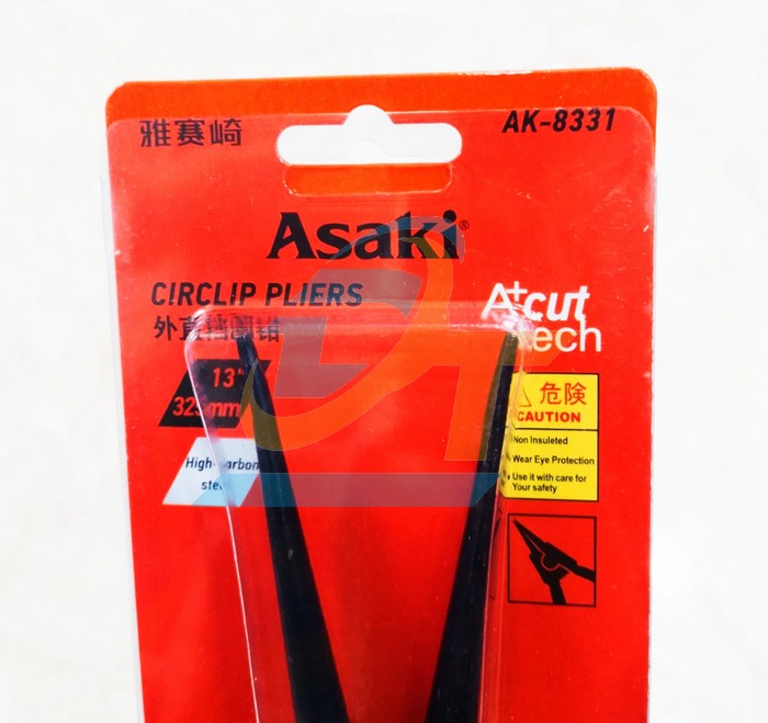 Kìm mở phe ngoài mũi thẳng 13"/325mm Asaki AK-8331  Asaki | Giá rẻ nhất - Công Ty TNHH Thương Mại Dịch Vụ Đạt Tâm
