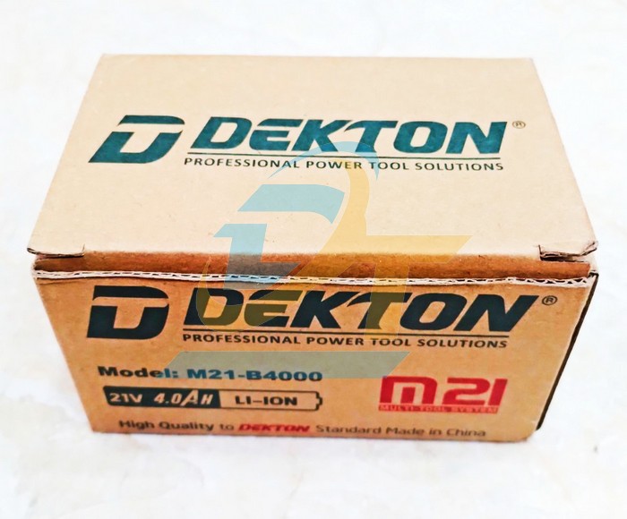 Pin Li-ion 21V 4.0Ah Dekton M21-B4000  DEKTON | Giá rẻ nhất - Công Ty TNHH Thương Mại Dịch Vụ Đạt Tâm