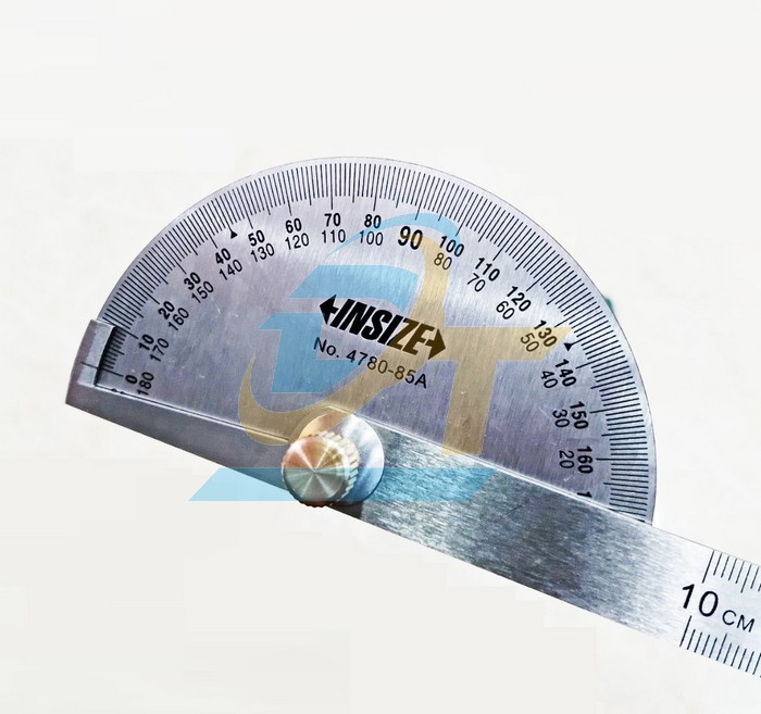 Thước đo góc loại phổ thông 0-180 độ Insize 4780-85A  INSIZE | Giá rẻ nhất - Công Ty TNHH Thương Mại Dịch Vụ Đạt Tâm