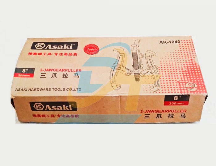 Cảo 3 chấu 8"/200mm Asaki AK-1040  Asaki | Giá rẻ nhất - Công Ty TNHH Thương Mại Dịch Vụ Đạt Tâm