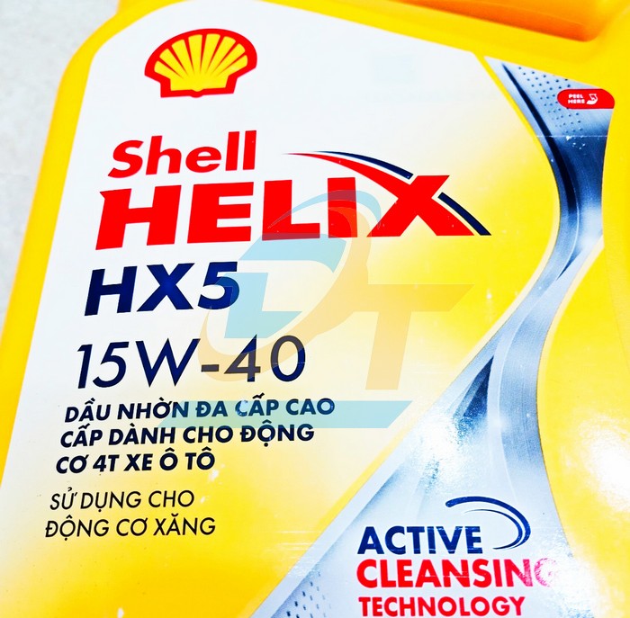 Dầu nhớt động cơ xăng Shell Helix HX5 15W-40 4L  Shell-Spirax | Giá rẻ nhất - Công Ty TNHH Thương Mại Dịch Vụ Đạt Tâm